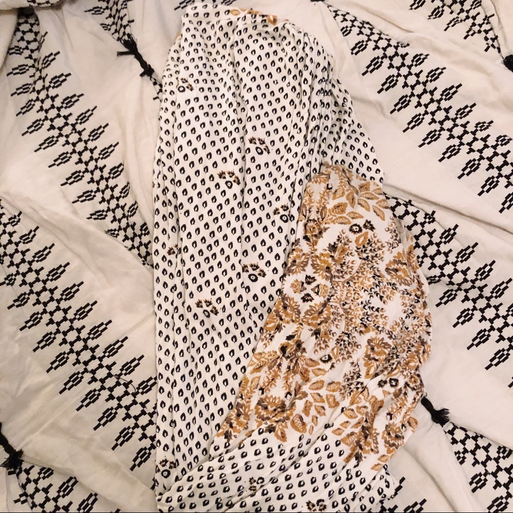 Free People Printed Maxi Skirt